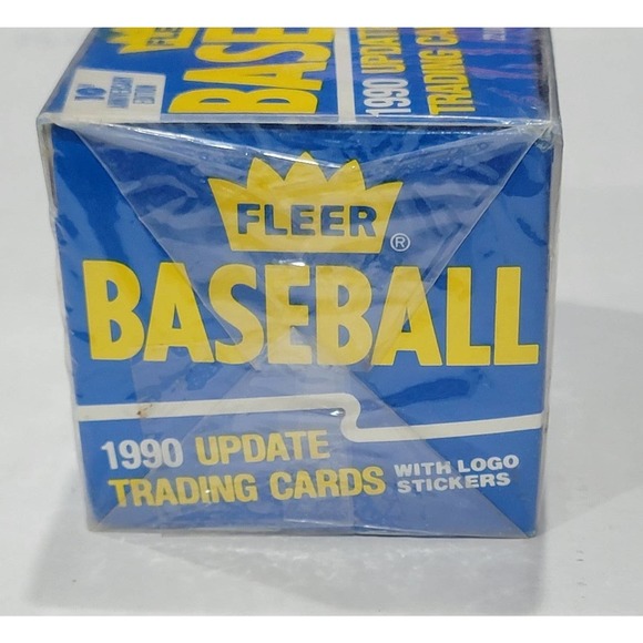 10th Anniversary UNOPENED FACTORY SEALED 1990 Fleer Baseball Cards - 132 cards - Picture 3 of 4